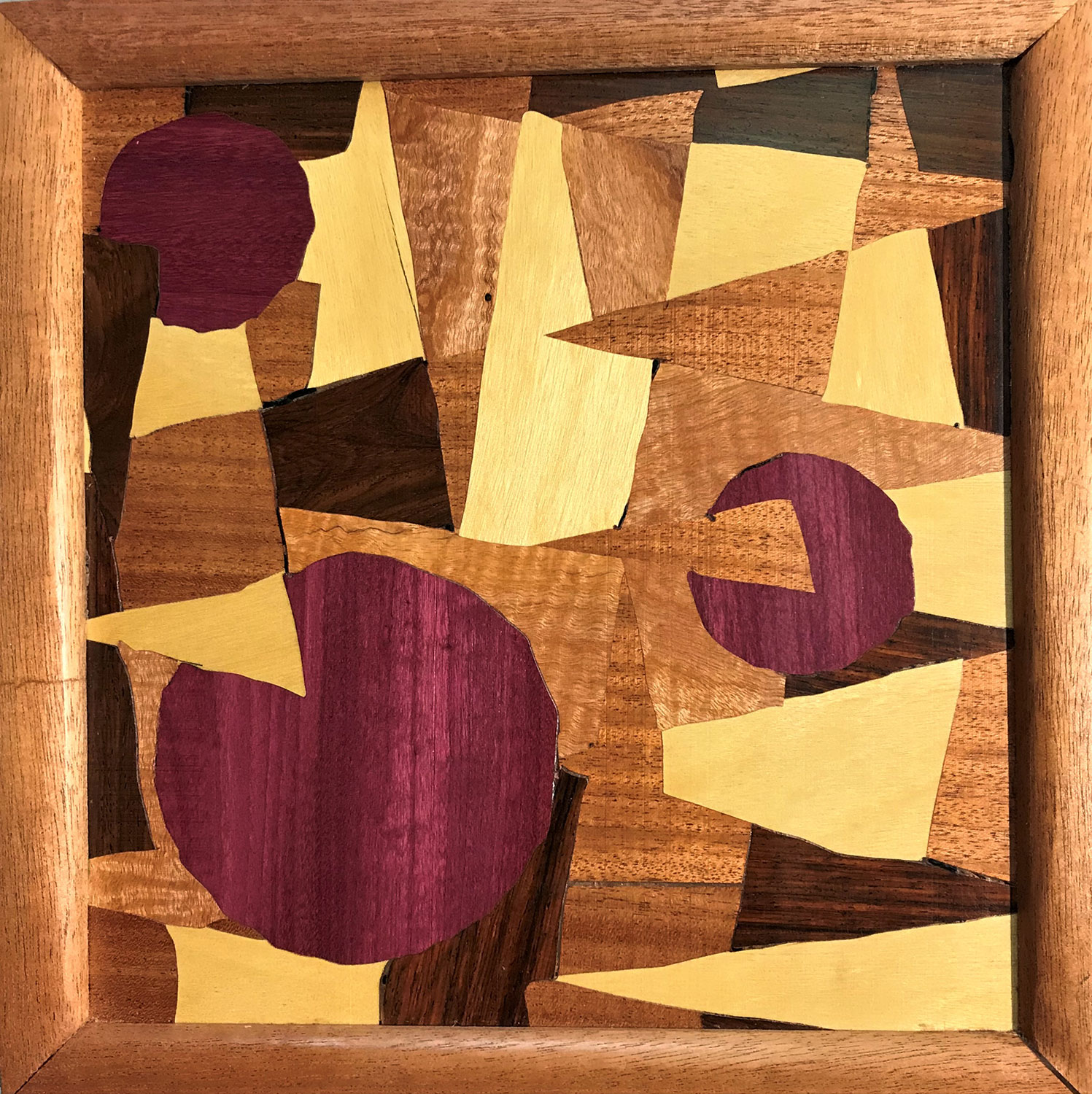 Pac Man - Marquetry - 13" x 13" $300 plus Shipping